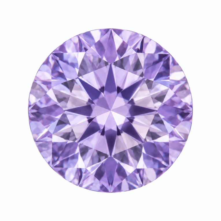 ZIRCÓN REDONDO LAVENDER