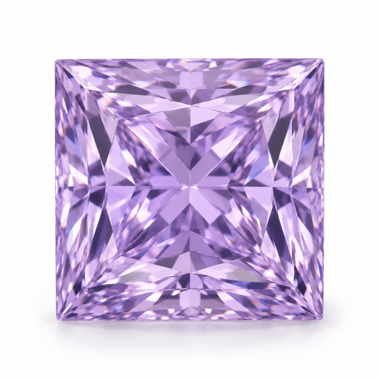ZIRCÓN CUADRADO LAVENDER