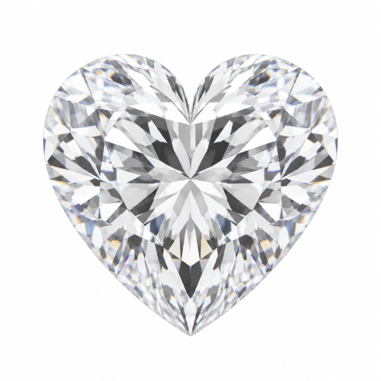 ZIRCÓN CORAZÓN BLANCO