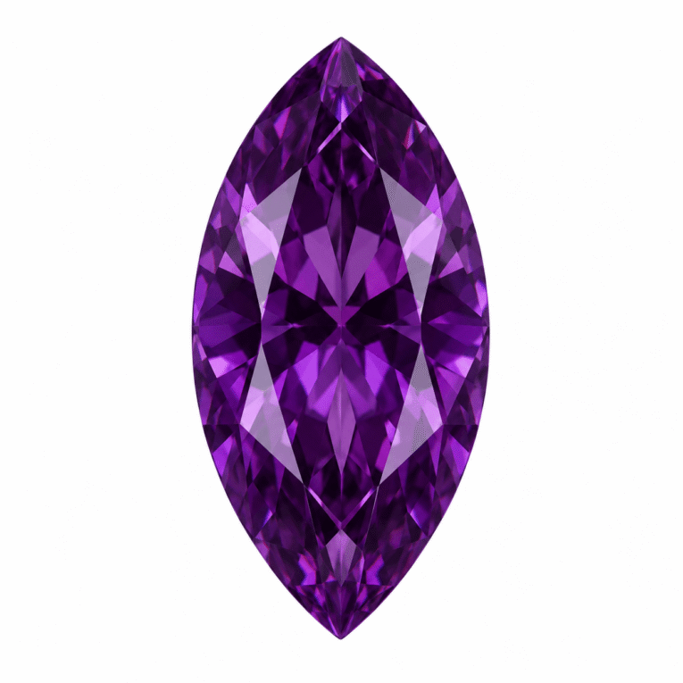 ZIRCÓN MARQUISE AMATISTA