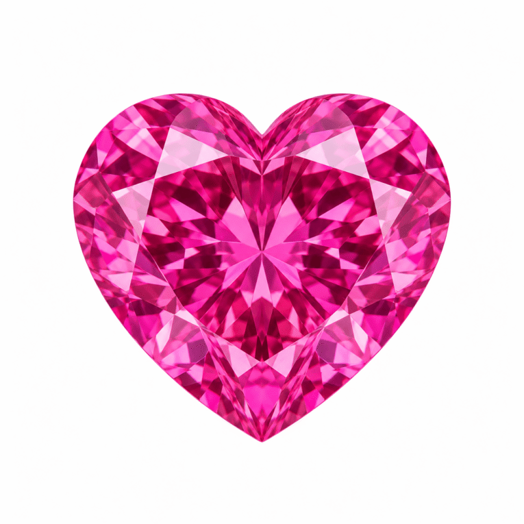 ZIRCÓN CORAZÓN PINK