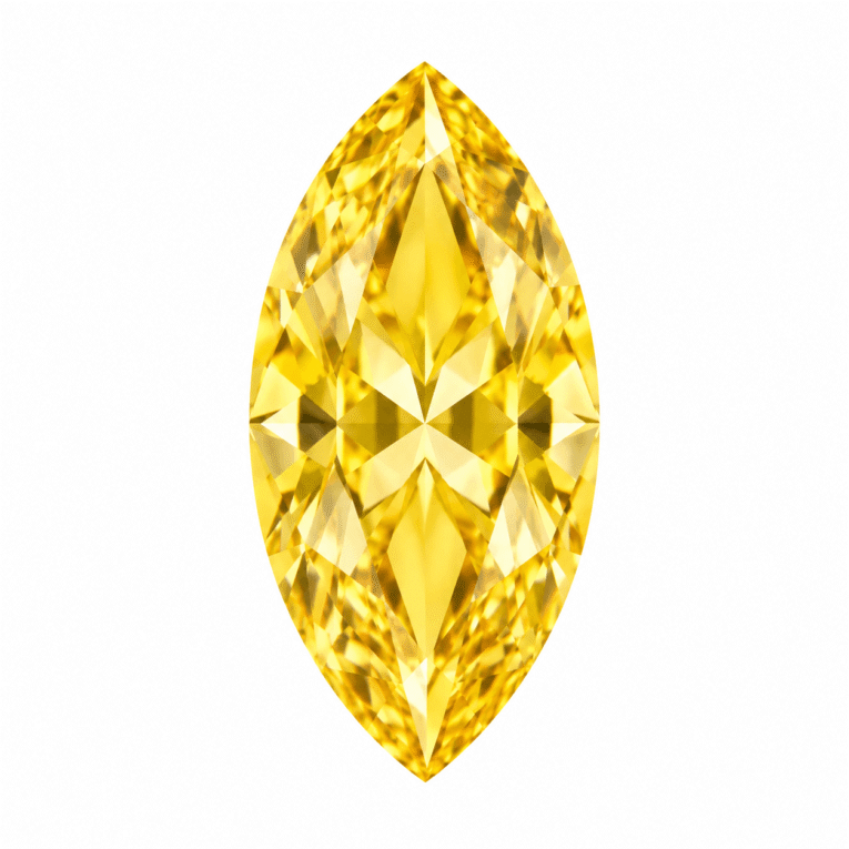 ZIRCÓN MARQUISE AMARILLO