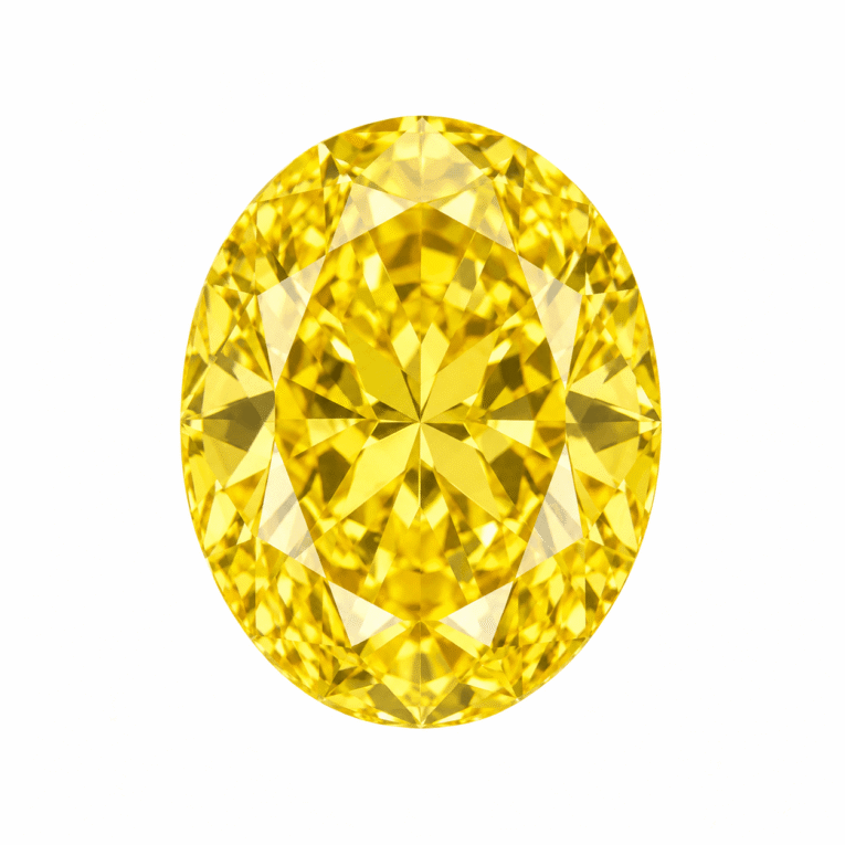 ZIRCÓN OVAL AMARILLO