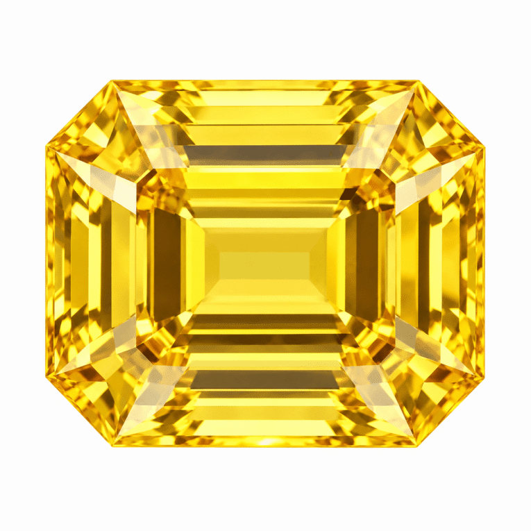 ZIRCÓN OCTÁGONO AMARILLO
