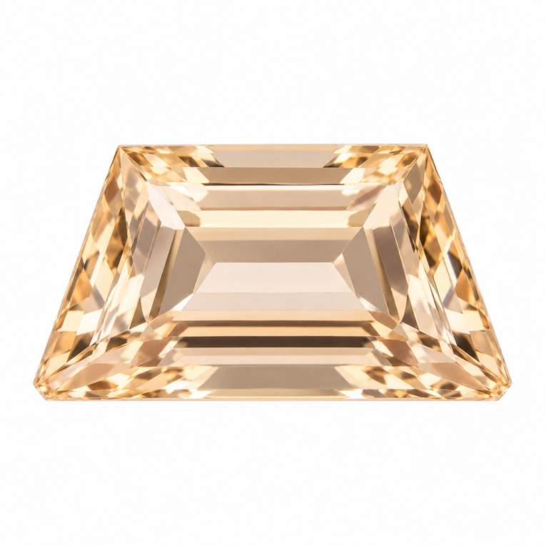 ZIRCÓN TRAPECIO CHAMPAGNE